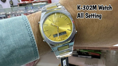 K-302M watch all stock available and with good price
