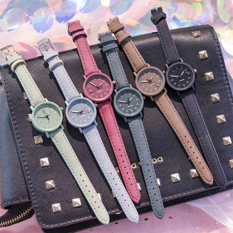 Female girls collection watch available and branded 8 colour available