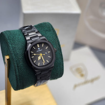 Rick Quartz Men's Watch – Sleek Stainless Steel Design – Luxury Watch for Men,