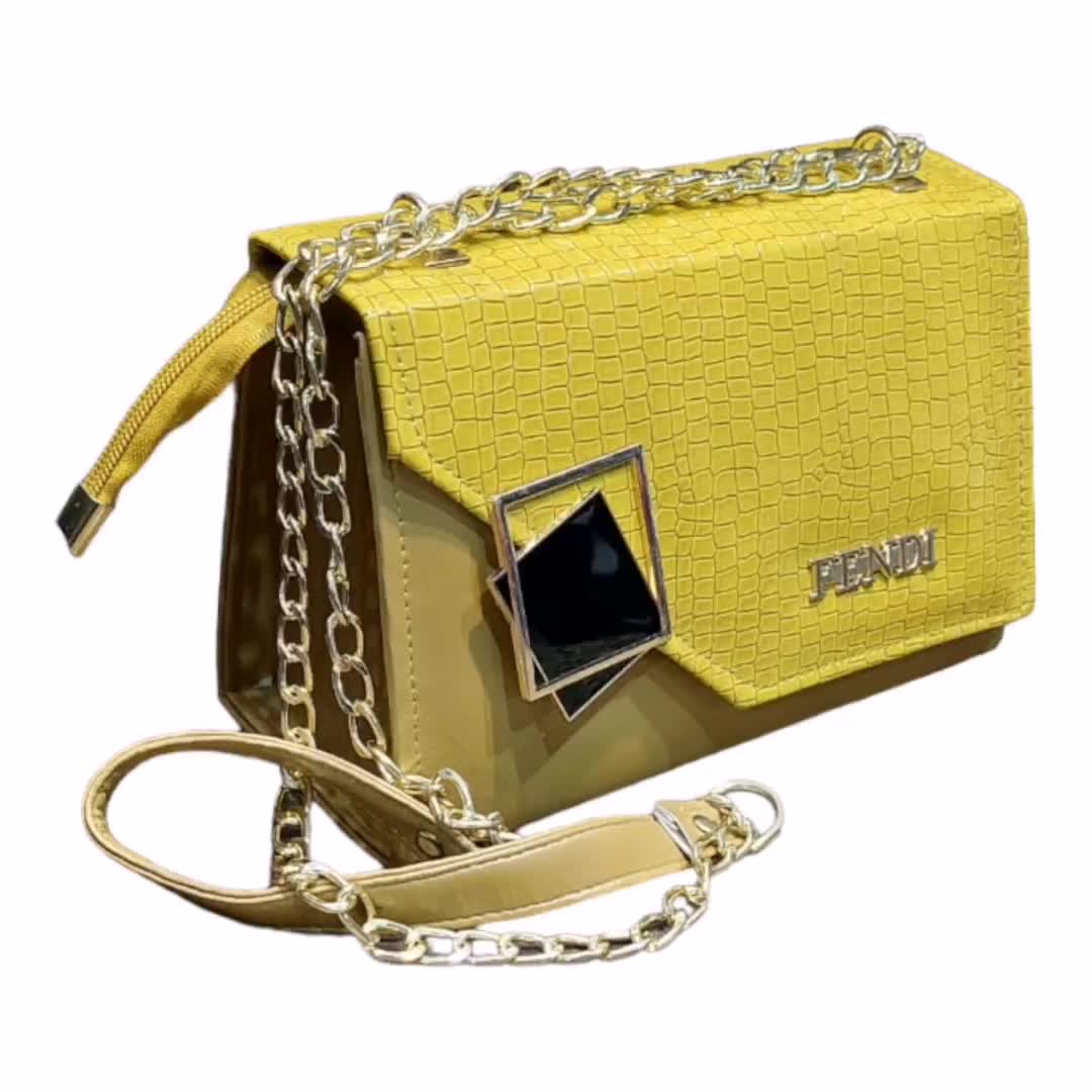 UrbanEdge Mustard Arm Carry Bag – Premium Quality & Stylish Design