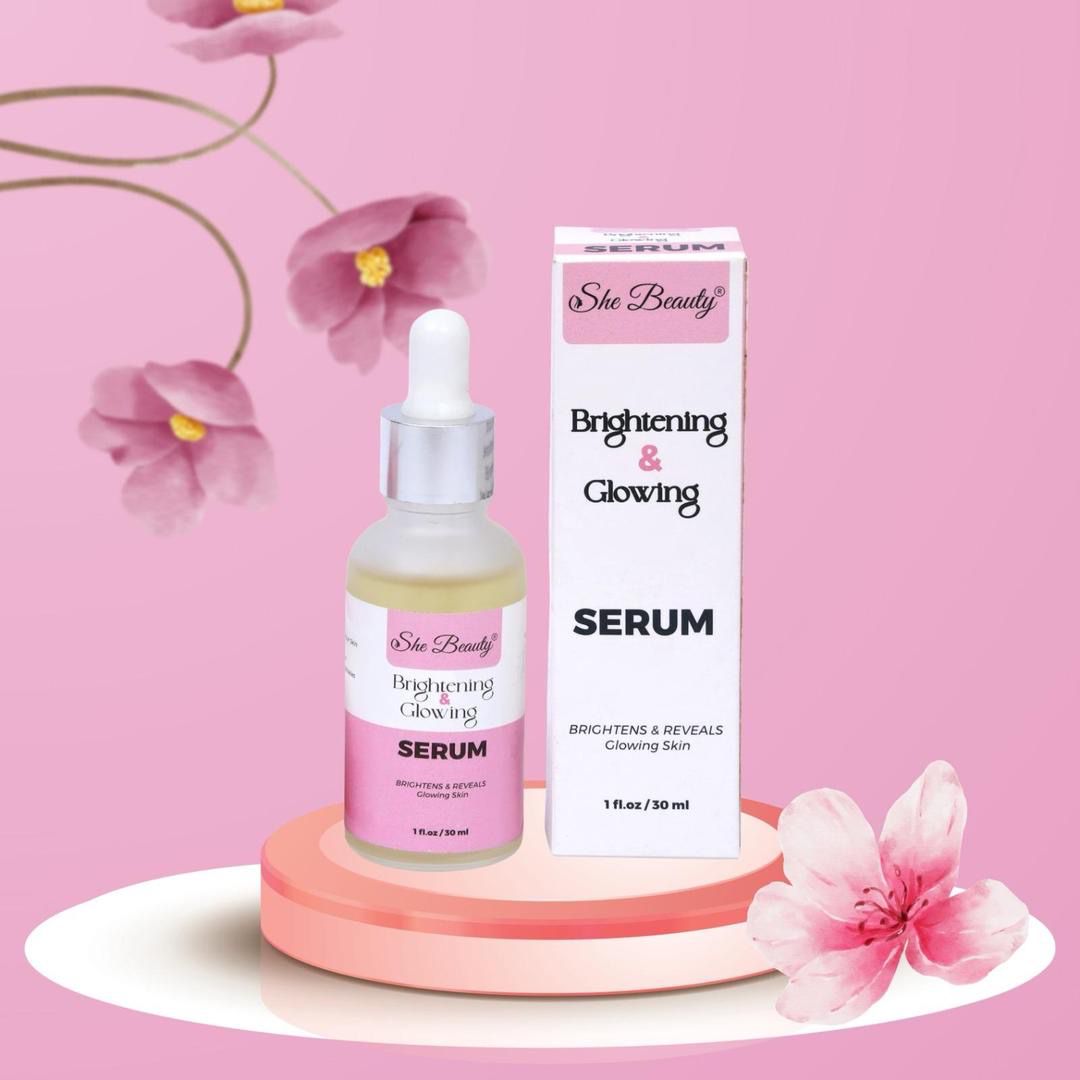 Glow Serum - 30ml for skin Brightening & Even Skin  Tone -1 pcs free delivery