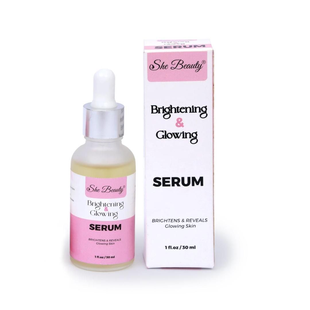 Glow Serum - 30ml for skin Brightening & Even Skin  Tone -1 pcs free delivery